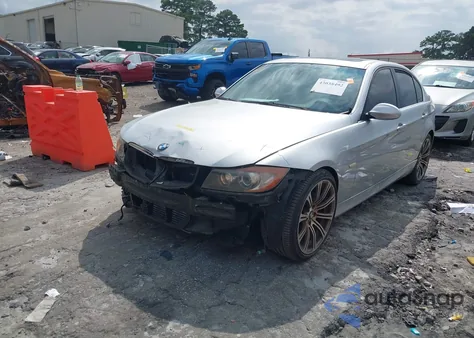 2007 BMW 335I from USA, damaged, VIN WBAVB73587KY60014